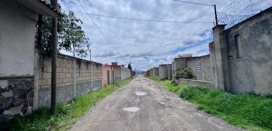 TERRENO EJIDAL EN VENTA, JOYAS DE CACALOMACAN, TOLUCA